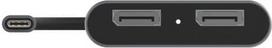 usb c to displayport adapter - Unitek adapteris USB-C su 2x prievadu DP 1.4 8K 60Hz - 3 nuotrauka