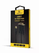 usb to usb c cable 2 m -  GEMBIRD A-CM-VGAM-01 - 2 nuotrauka