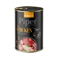 piper konservai - Šlapias kačių maistas Dolina Noteci Piper Adult, vištiena, 0.4 kg - 2 nuotrauka
