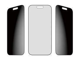 iphone 16 pro ekranas - PanzerGlass PG93414 PanzerGlass ® 2-Way Privacy Screen Protector iPhone 17 | iPhone 16 Pro | Ultra-Wide Fit w. EasyAligner - 3 nuotrauka