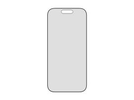 iphone 16 pro ekranas - PanzerGlass PG93414 PanzerGlass ® 2-Way Privacy Screen Protector iPhone 17 | iPhone 16 Pro | Ultra-Wide Fit w. EasyAligner - 5 nuotrauka