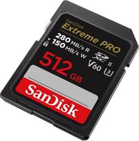 sandisk extreme pro - SanDisk Extreme PRO 512GB SDSDXEP-512G-GN4IN SDXC UHS-II Class 10 V60 - 2 nuotrauka