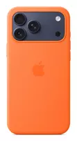 apple 17 - Apple Silicone Case with Magsafe, iPhone 17 Pro Max, oranžinis - Dėklas - 2 nuotrauka