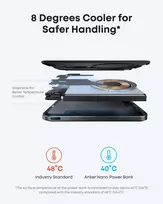 isorine baterija - Anker Nano 5000mAh Slim Juodas (Black) - 9 nuotrauka