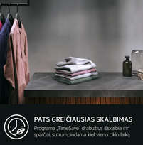 9 kg skalbimo masina - AEG LFR6G944GE - 3 nuotrauka