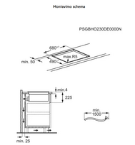 integruota indukcine kaitlente - AEG TCH74B01FB - 3 nuotrauka