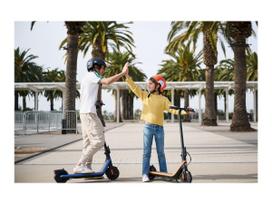 paspirtukai ninebot - Segway eKickScooter C2 PRO 20 km/h Black, Blue - 15 nuotrauka