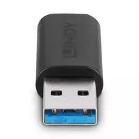 usb type a to c 3.1 - Lindy 41899 USB 3.1 Type-C to Type-A Adapter Juodas (Black) - 3 nuotrauka