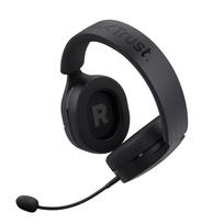belaides zaidimu ausines - Trust 24901 GXT 491 Fayzo Black (Juodos) - 6 nuotrauka