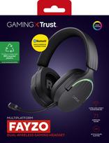 belaides zaidimu ausines - Trust 24901 GXT 491 Fayzo Black (Juodos) - 9 nuotrauka