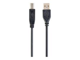 usb a to usb a - Gembird CCP-USB2-AMBM-6 USB cable 1.82 m USB A USB B Black - 4 nuotrauka