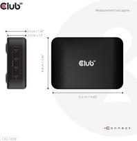 usb c pakrovejas - MOBILE CHARGER 4PORT/GAN 240W CAC-1918 CLUB3D - 4 nuotrauka