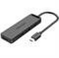 2 usb power adapteris - Vention USB-C to USB3.0 x 4 Hub with Power Supply Black, OACVNTTGKBB - 2 nuotrauka