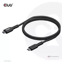 type c to usb - Club 3D CAC-1526 USB 3.2 Gen1 Type-C į Micro USB kabelis 1m Juodas (Black) - 3 nuotrauka