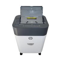 dokumentu naikikliai - Hewlett Packard (HP) Popieriaus Smulkintuvas - HP Oneshred 100CC Baltas/Pilkas - 9 nuotrauka