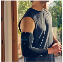 kompresinis masazuoklis - Kompresinis masažuoklis Therabody RecoveryPulse Arm Sleeve S, juoda - 2 nuotrauka