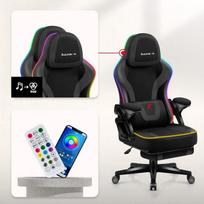 huzaro force - Huzaro Force 4.6 Juodas Mesh RGB (Black) - 2 nuotrauka