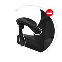 gaming chair - Huzaro Force 4.4 Carbon Juodas (Black) - 8 nuotrauka
