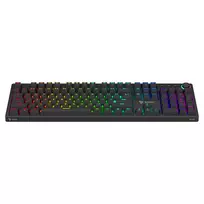 klaviaturos lt - SAVIO STYX Mechaninė Klaviatūra Outemu Ruda (Brown) RGB Hot Swap - 3 nuotrauka