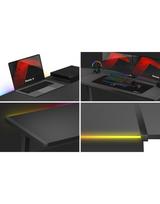 huzaro stalai juodas - Huzaro Hero 6.0 RGB Juodas (Black) - 4 nuotrauka