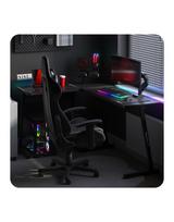 huzaro stalai juodas - Huzaro Hero 6.0 RGB Juodas (Black) - 5 nuotrauka