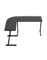 huzaro stalai juodas - Huzaro Hero 6.0 RGB Juodas (Black) - 7 nuotrauka