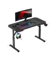 stalas 120 - Huzaro Hero 2.6 Žaidimų Stalas Juodas (Black) - 3 nuotrauka