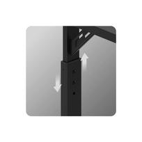 stalas 120 - Huzaro Hero 2.6 Žaidimų Stalas Juodas (Black) - 4 nuotrauka