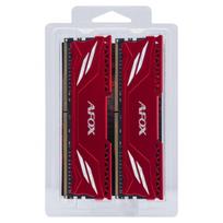 operatyvioji atmintis - AFOX DDR4 32GB (2x16GB) 3200MHz CL16 Raudonas (Red) - 2 nuotrauka
