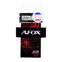 ddr4 so dimm 2400 - AFOX SODIMM, DDR4, 8 GB, 2400 MHz, CL17 (AFSD48EH1P) - 2 nuotrauka
