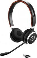 jabra ausines - Jabra Evolve 65 TE Link 390a MS Stereo Juodas (Black) - 4 nuotrauka