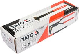 skardos lenkimo - Skardos lankstymo replės Yato YT-5417; 90°; 280x60 mm - 3 nuotrauka