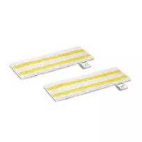 sluoste grindims - Kärcher Universal floor cloth set EasyFix 2.863-339.0 Balta (White), Geltona (Yellow) - 6 nuotrauka