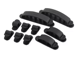 laido laikiklis - LogiLink Cable Fastener Set Black - 2 nuotrauka