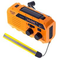 radijo imtuvas zibintuvelis - Adler AD 1197 Nešiojamasis radijas su žibintuvėliu (Portable Radio with Flashlight) - 11 nuotrauka