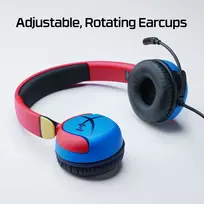 ausines vaikams - HP HyperX Cloud Mini Wired Multi Headset | 7G8F3AA - 5 nuotrauka