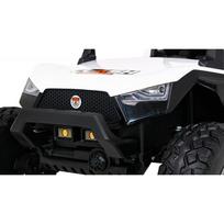 bagis - Ramiz vaikiškas elektrinis bagis Clash 4x4, baltas (White) - 6 nuotrauka