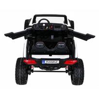bagis - Ramiz vaikiškas elektrinis bagis Clash 4x4, baltas (White) - 10 nuotrauka