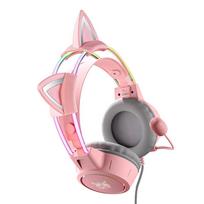 zaidimas catan - ONIKUMA X15Pro Rožinės Cat Ears (Pink) - 2 nuotrauka