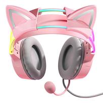 zaidimas catan - ONIKUMA X15Pro Rožinės Cat Ears (Pink) - 4 nuotrauka