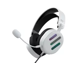 gaming ausines - Havit H2038U RGB White (Baltos) - 6 nuotrauka