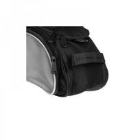bagazo krepsys - Trizand Dviračio bagažinės krepšys SR14096 Juoda/Pilka (Black/Grey) - 16 nuotrauka