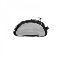 bagazo krepsys - Trizand Dviračio bagažinės krepšys SR14096 Juoda/Pilka (Black/Grey) - 18 nuotrauka