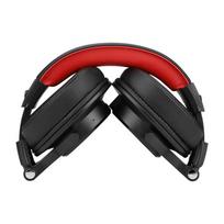 bluetooth 3.5mm - OneOdio Fusion A70 Juodos ir Raudonos (Black and Red) - 2 nuotrauka
