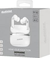 bluetooth ausines anc - Audictus Dopamine ANC TWS White (Baltos) - 3 nuotrauka