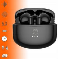 tws wireless bluetooth earbuds - Manta MTWS008B Rytmo Black (Juodos) - 2 nuotrauka