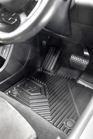 vw t5 - Frogum Guminiai kilimėliai No.77 Volkswagen Transporter T5 2003-2016m. - 7 nuotrauka