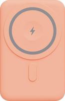 magsafe power bank 20w - Yenkee Power Bank 501 OE SILIC, 5000mAh, 20W, MagSafe, oranžinė (orange) - 3 nuotrauka