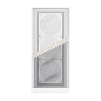 atx mini - GameMax AERIS 330 MW, balta (White) - 3 nuotrauka