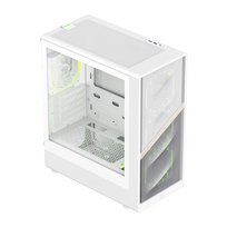 atx mini - GameMax AERIS 330 MW, balta (White) - 4 nuotrauka